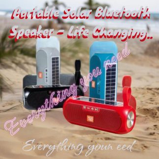 Solar speaker bluetooth