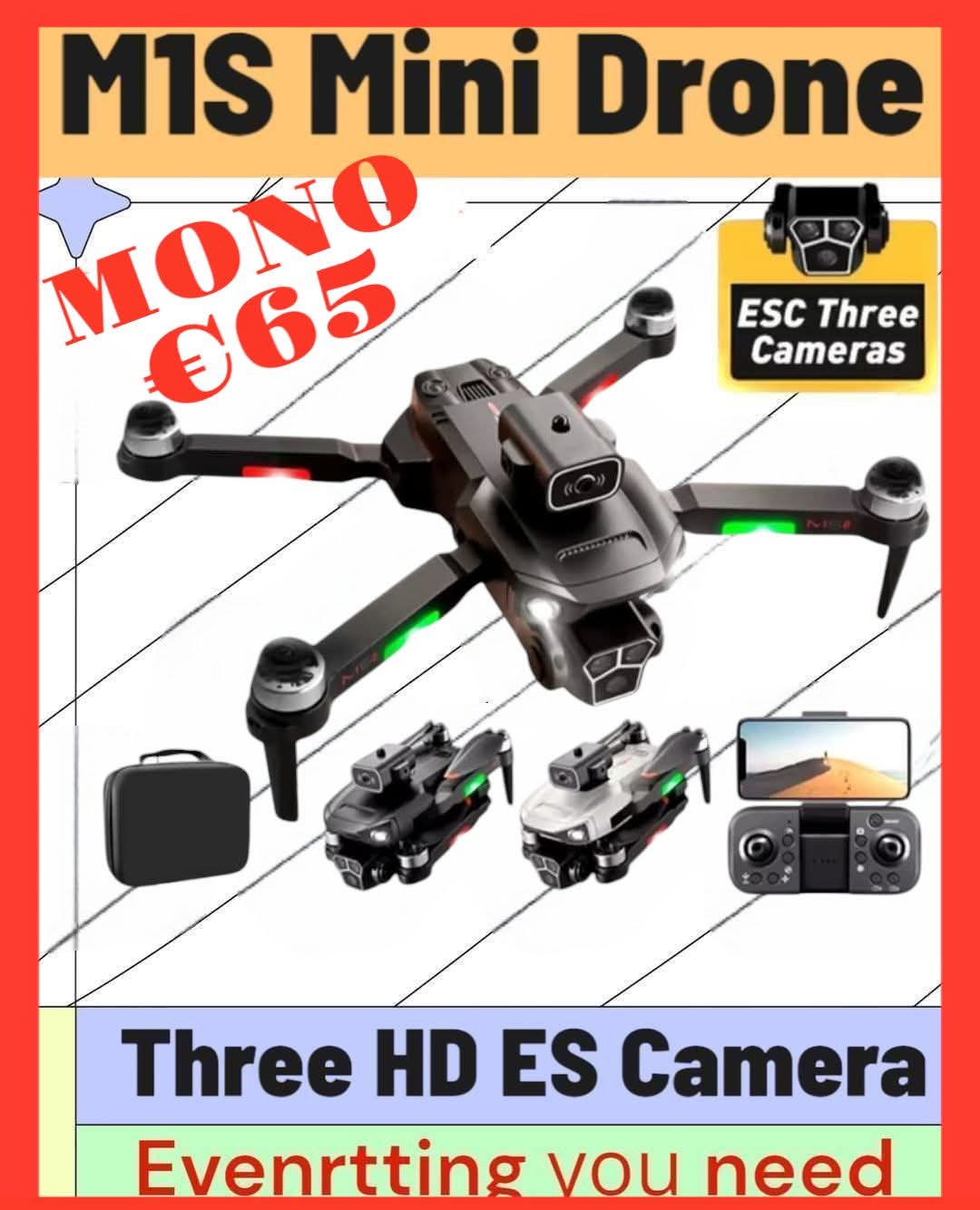 M1s Drone με 4K Κάμερα