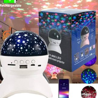 LED RGB Bluetooth Speaker Magic Ball Stage Light