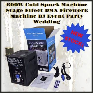 Cold Spark Firework Machine 750w Power 1-5 Meter Spray ...