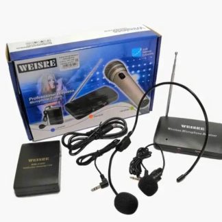Weisre Σετ Ασύρματο Μικρόφωνο Πέτου, Clip On Δημοσιογραφικό