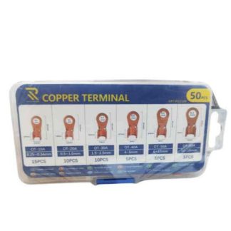 Ακροδέκτες Οπής Χάλκινο σε σετ των 80τμχ