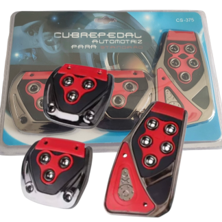 Αντιολισθητικό Πεντάλ Ποδιού - Σετ Κιτ - Κόκκινο