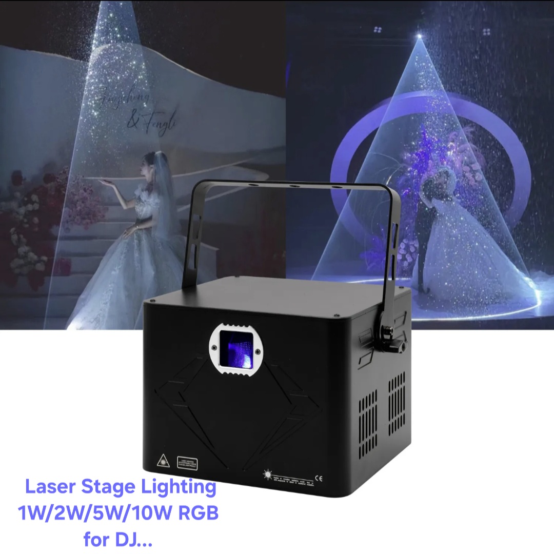 Liro Laser Stage Lighting 1W/2W/5W/10W RGB for DJ Nightclubs ...