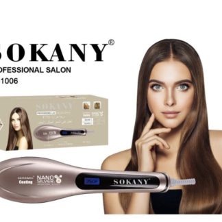 sokany - Επαγγελματικό ισιωτικό μαλλιών με δόνηση LCD