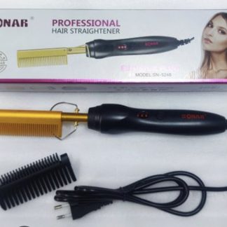 SONAR Hot Comb Professional Hair Straightener
