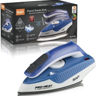 Ατμοσίδερο Ταξιδίου Πτυσσόμενη Λαβή Κεραμική Επίστρωση Raf