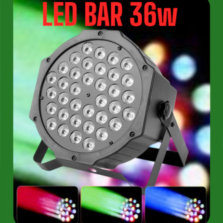 Φωτορυθμικό Beam LED PAR DJ Flat Stage 36W RGB
