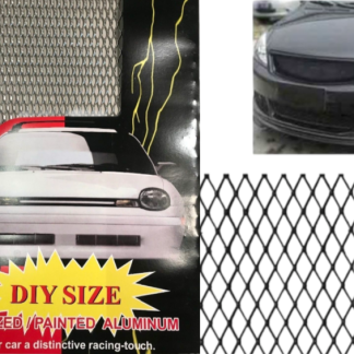 Σίτα αλουμινίου μεσαίες κυψέλες μαύρο