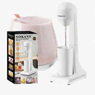 Sokany Φραπεδιέρα Επιτραπέζια 100W με 2 Ταχύτητες Λευκή