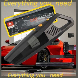 Σκουπάκι Αυτοκινήτου Στερεών με Ισχύ 120W & Καλώδιο Αναπτήρα 12V..